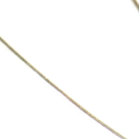 Gold-tone Circle Rhinestone Pendant Necklace - Picture 8 of 11